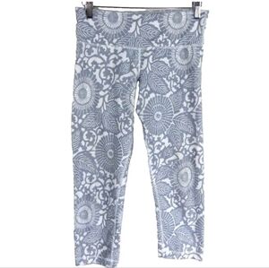 Lululemon Wunder Under Crop Beachy Floral